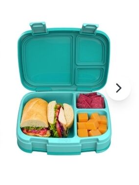 Aqua Turquoise Bentgo Lunch Box - Compartmented Meal Container